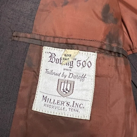 Vintage 1950’s Brown Atomic Fleck Sport Coat 40R